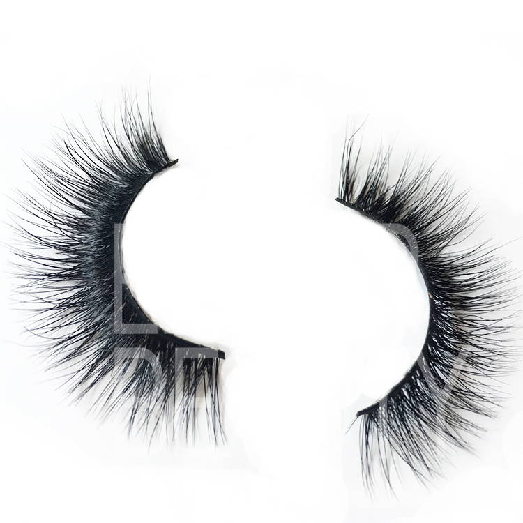 3D thick true horse hair eyelashes lashes ES108